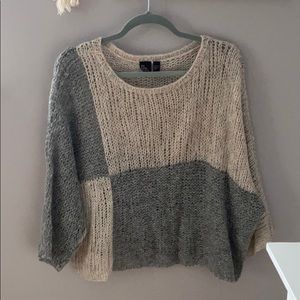 The Fisher Project Alpaca Crop Sweater